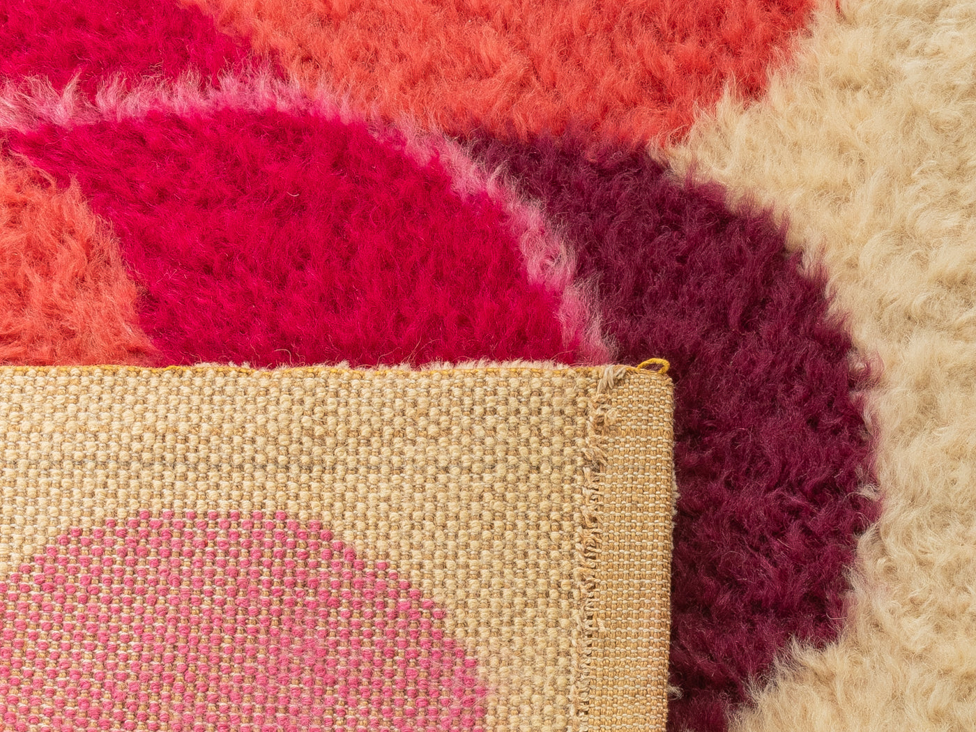 1970er Jahre Menuette Teppich, Desso, 70 x 138