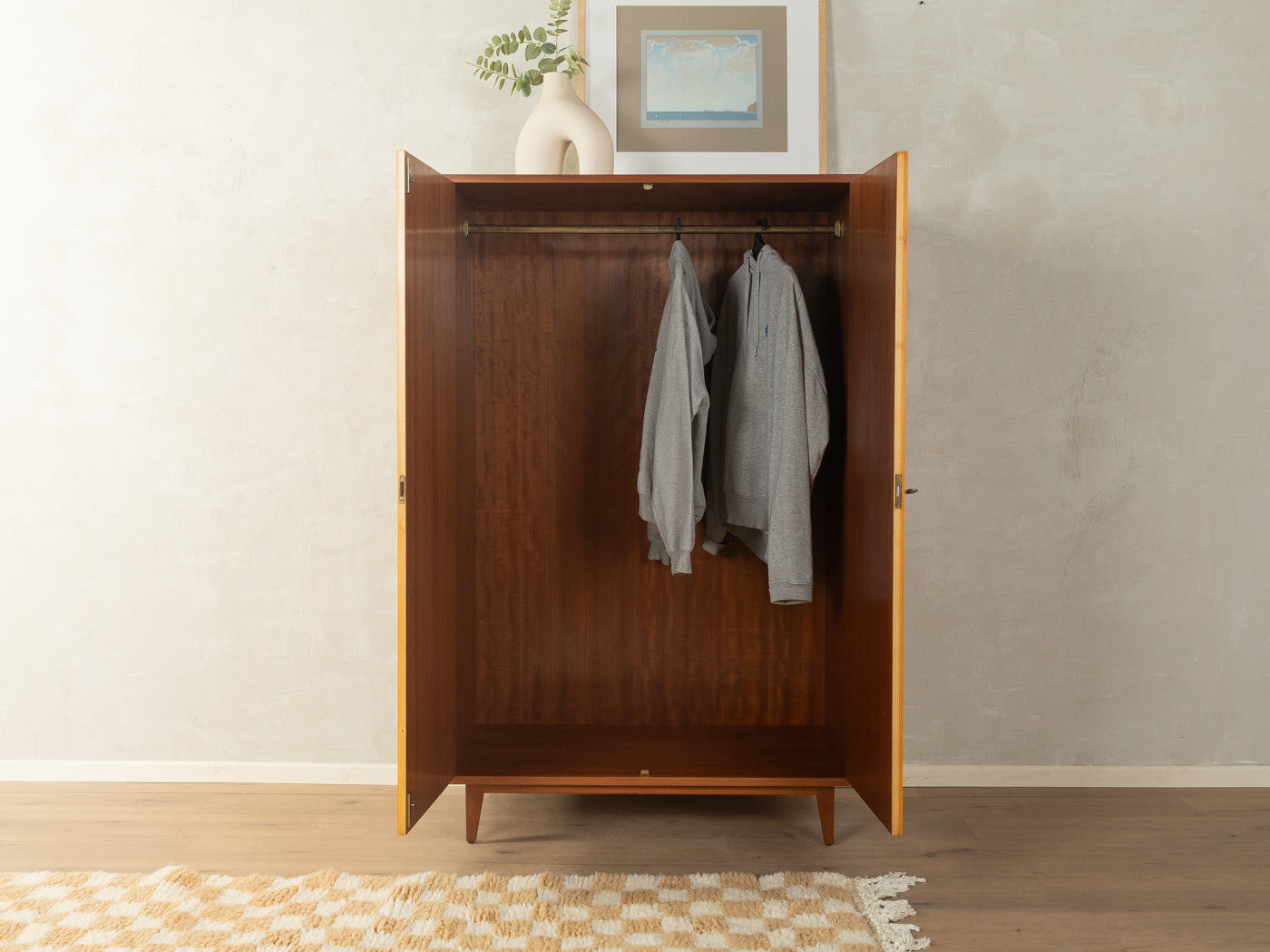 1950er Jahre Kleiderschrank, Oldenburger Möbelwerkstätten