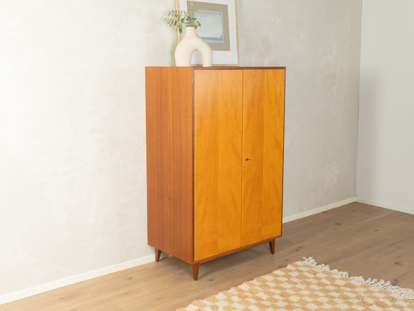 1950er Jahre Kleiderschrank, Oldenburger Möbelwerkstätten