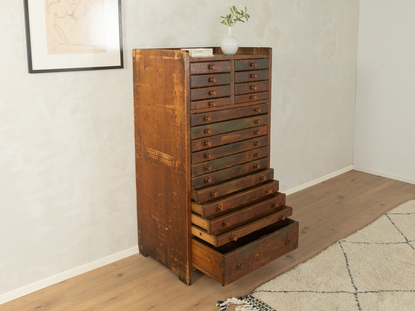 1950er Jahre Aktenschrank