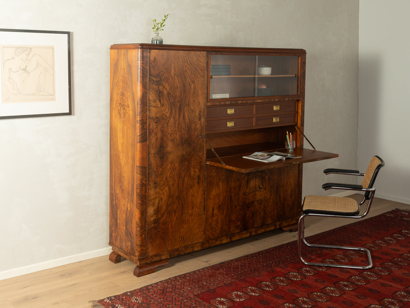 1920er Jahre Art déco Sekretär