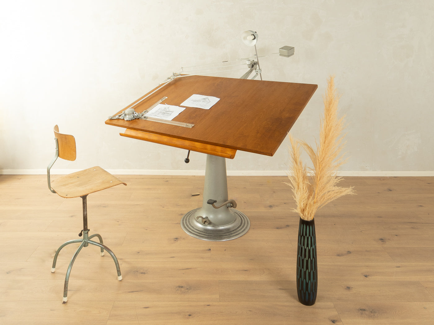 1950er Jahre Zeichentisch, Nike Eskilstuna