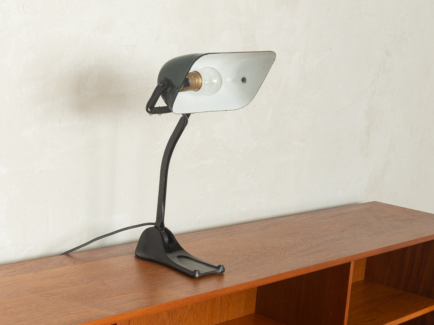 Art Deco desk lamp, Hellux