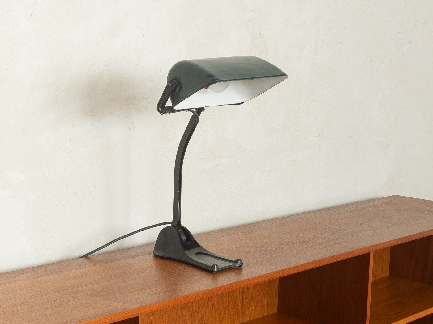 Art Deco desk lamp, Hellux