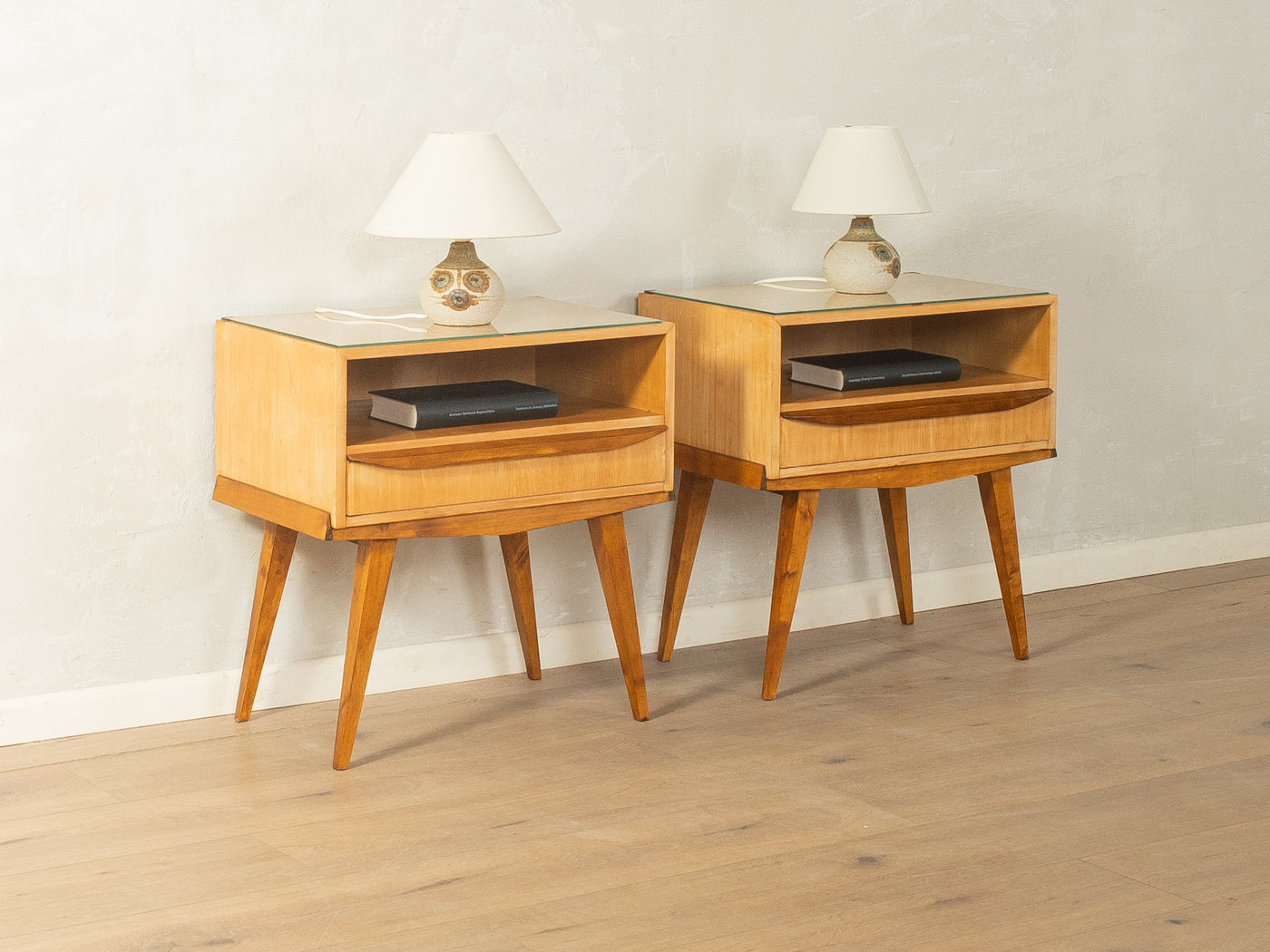 Nachttische, Helmut Magg für WK Möbel