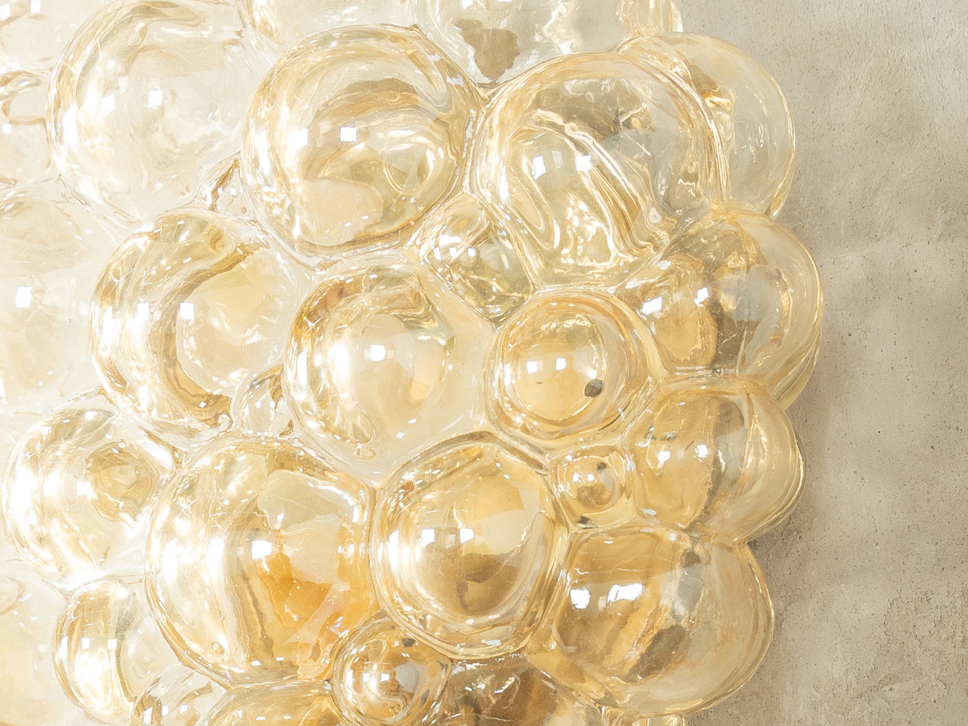 Wall and Ceiling Lamp 1970s, Doria Lighting