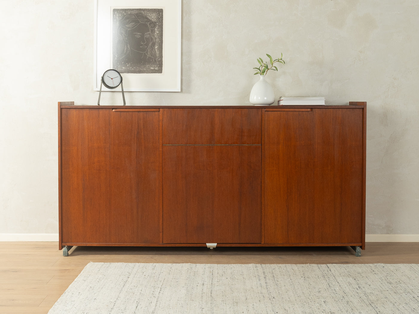 1960s Mid-Century Folding Bed