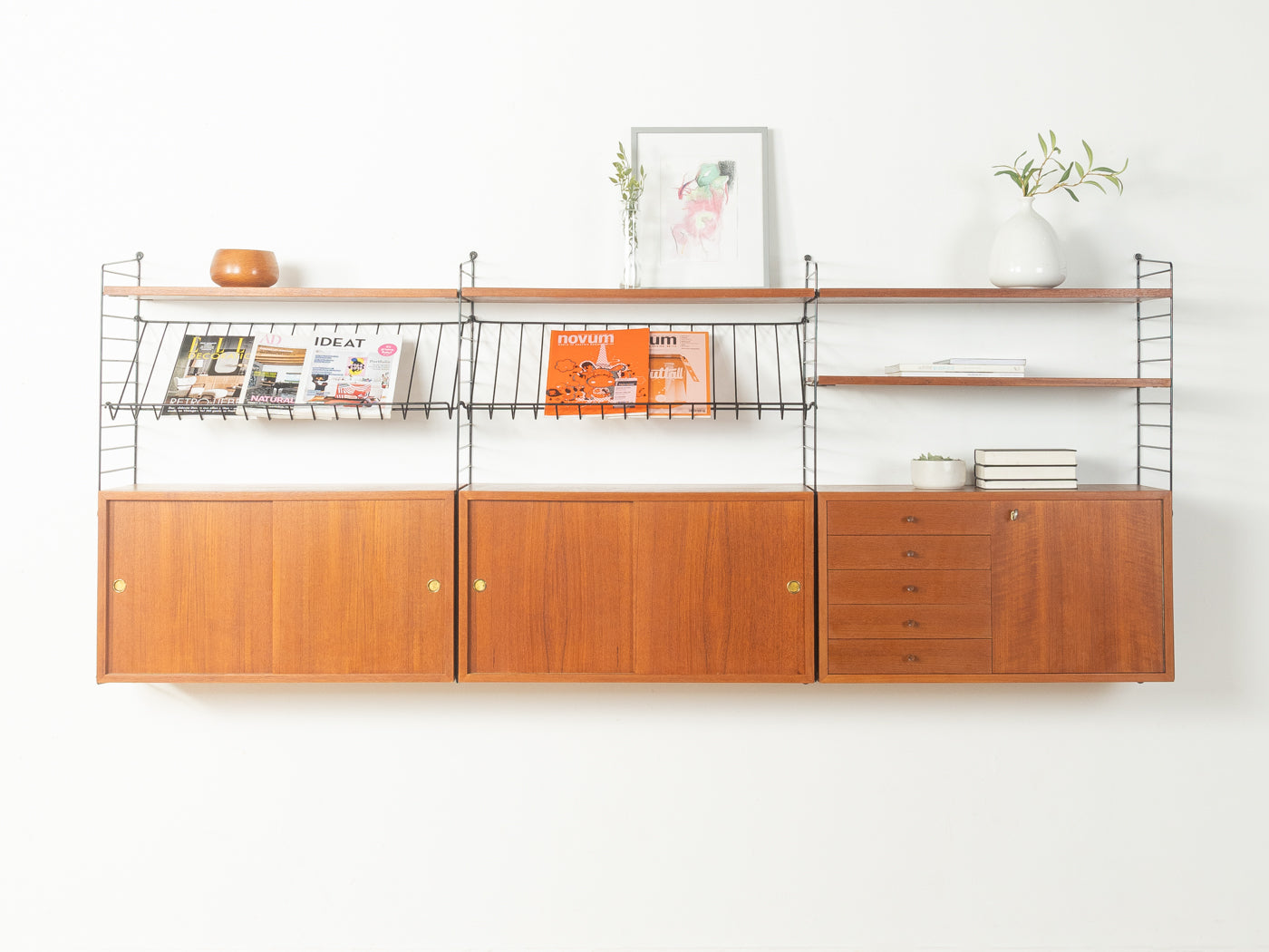 1960er Jahre Regal, Nils Strinning - Bild 1