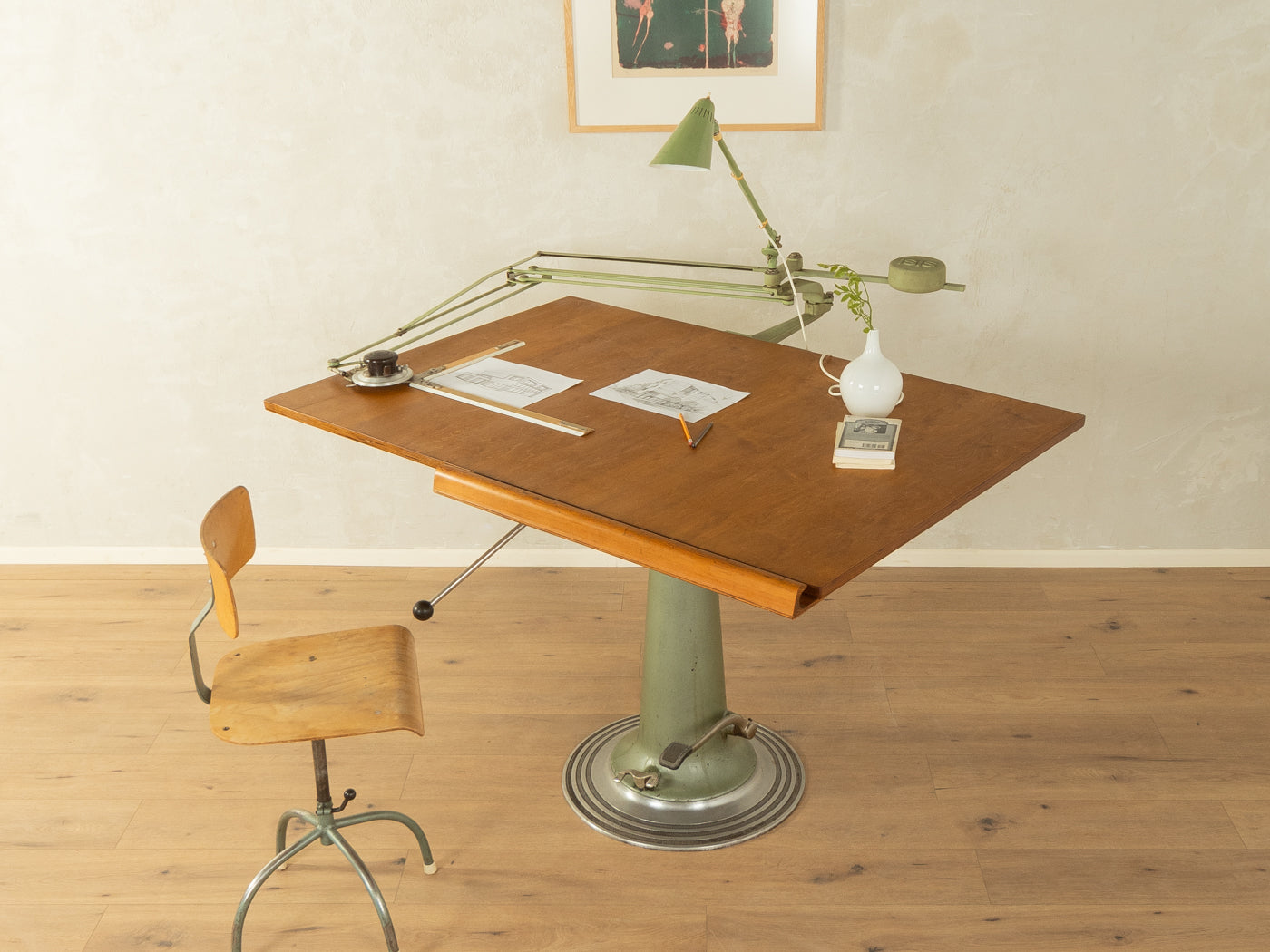 1950s Drawing Table, Nike Eskilstuna