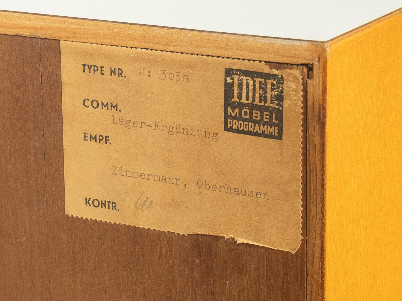 1950er Jahre Sideboard, Oldenburger Möbelwerkstätten - Bild 10