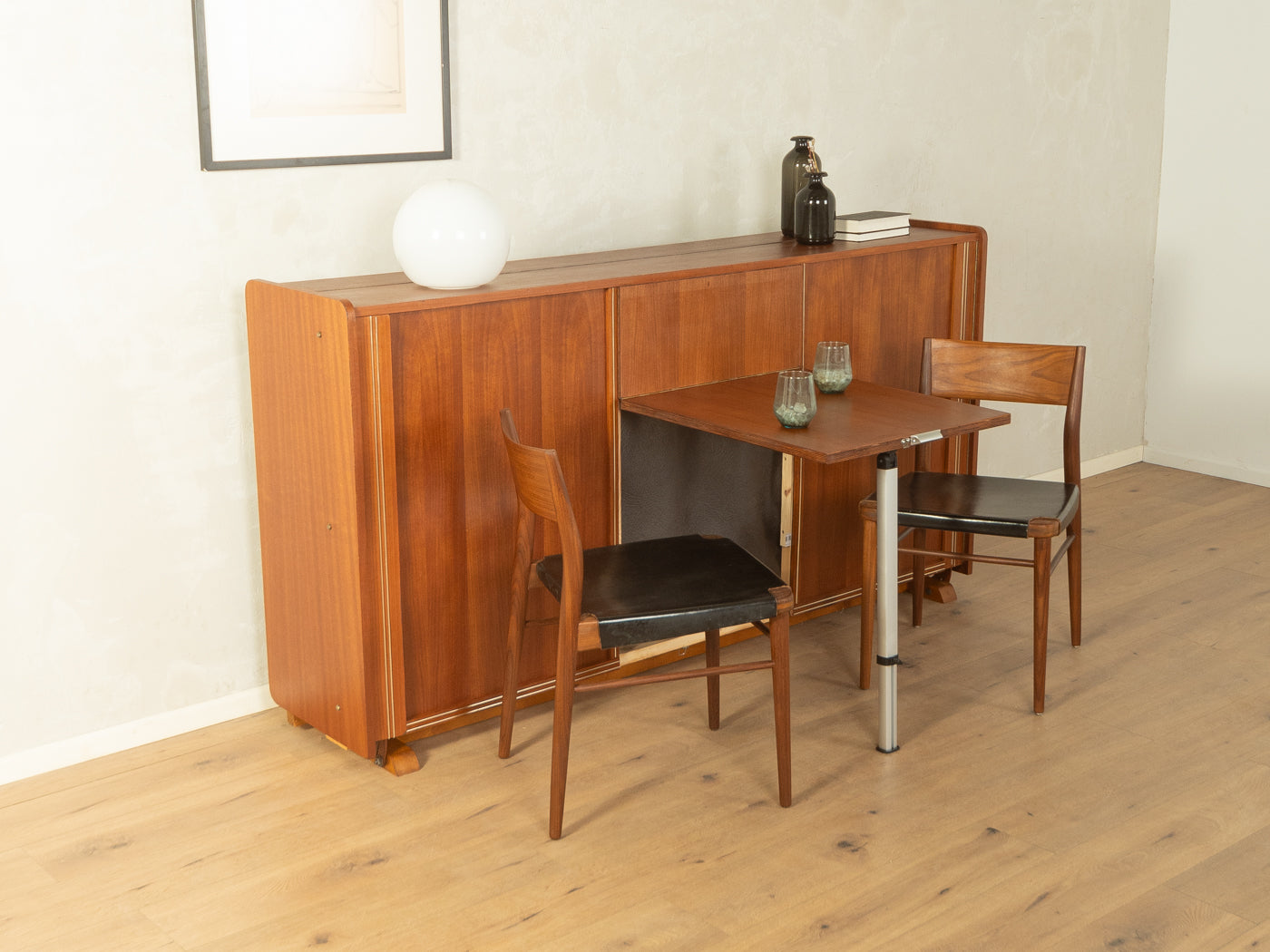 1960s Mid-Century Folding Bed