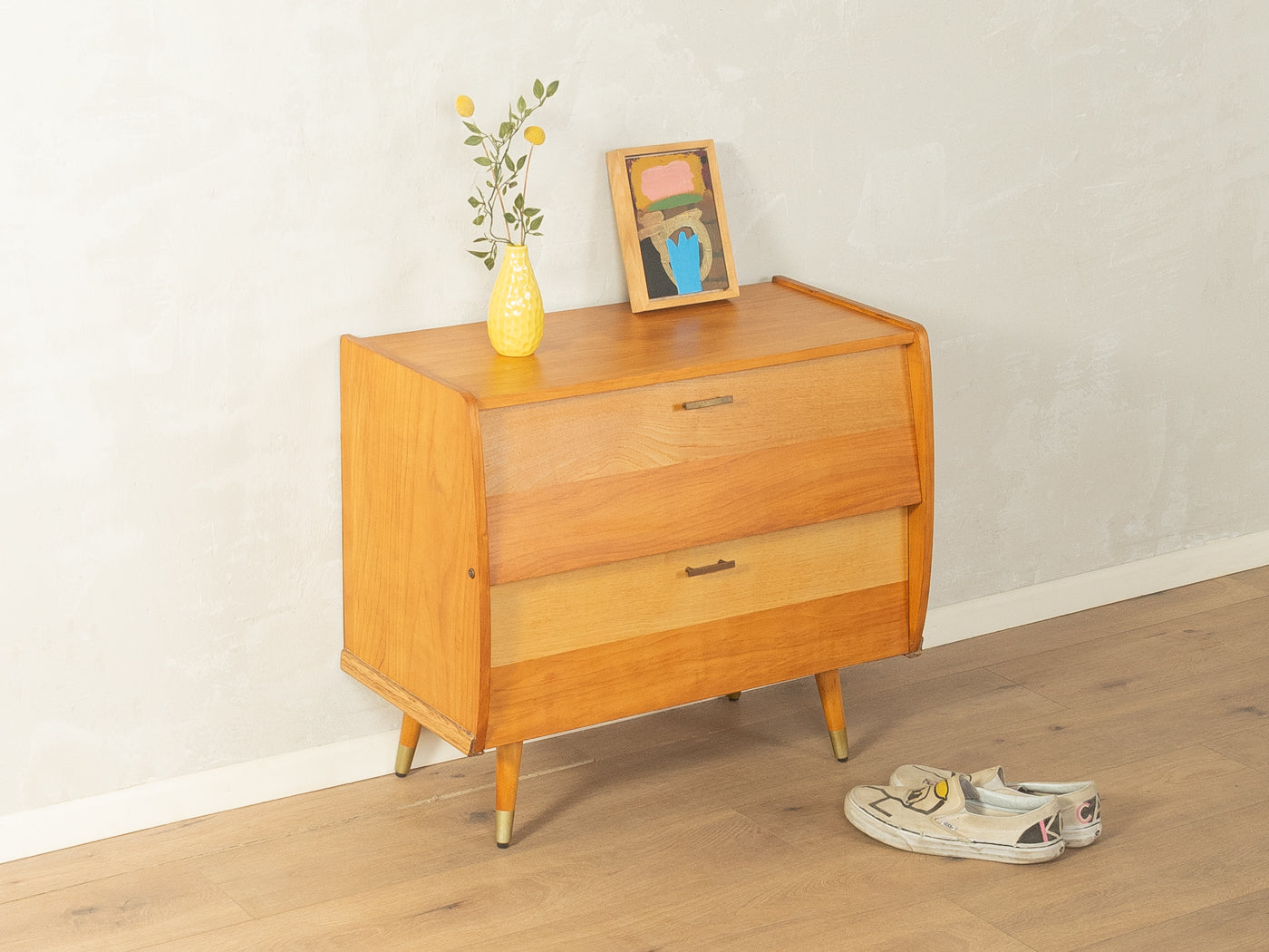 1950s Mid-Century Shoe Cabinet