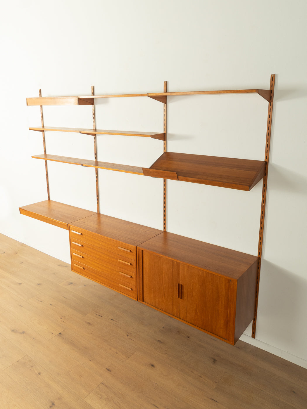 1960s Wall System, Kai Kristiansen, FM Møbler