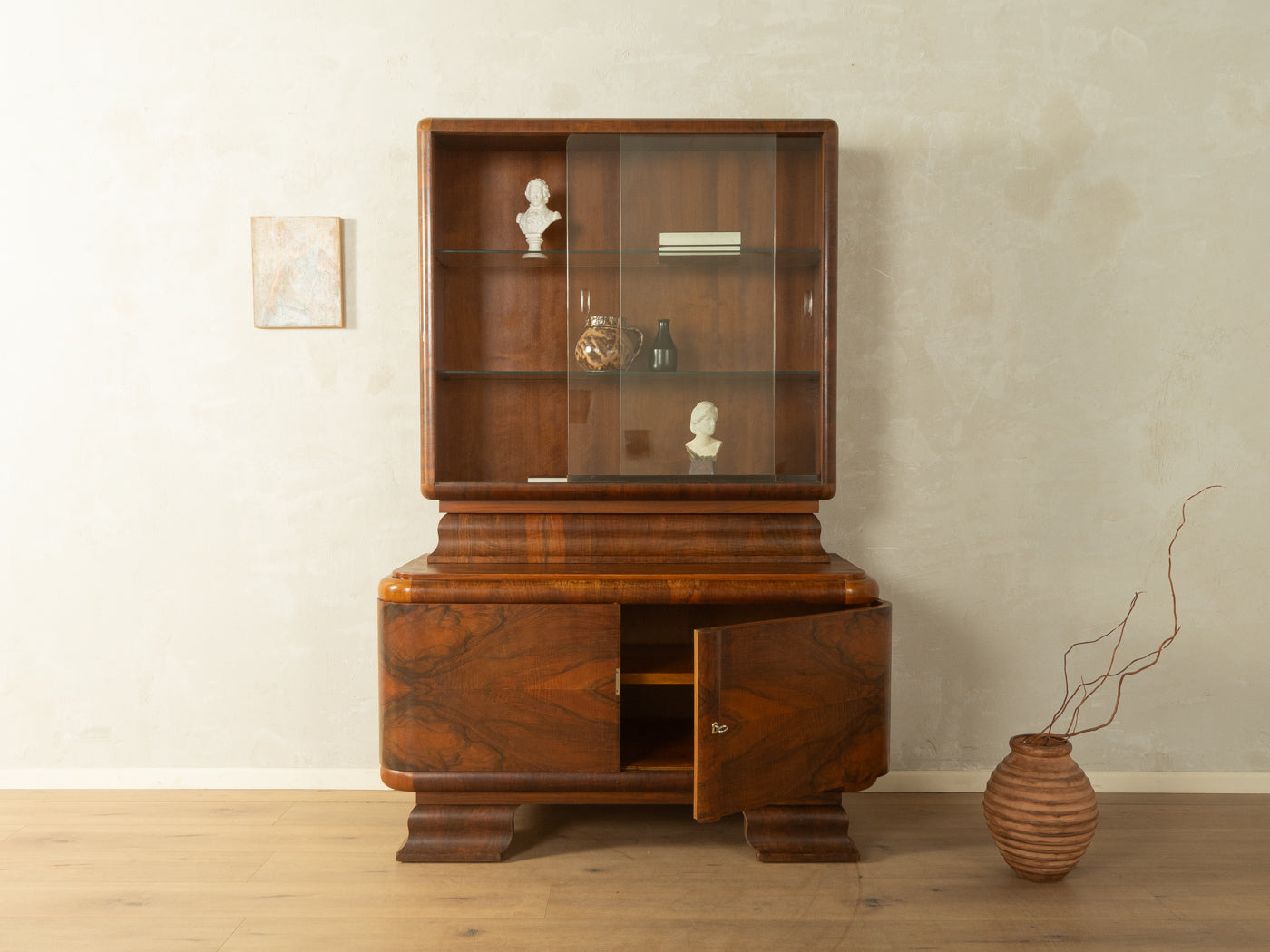 1920s Art Deco Display Cabinet