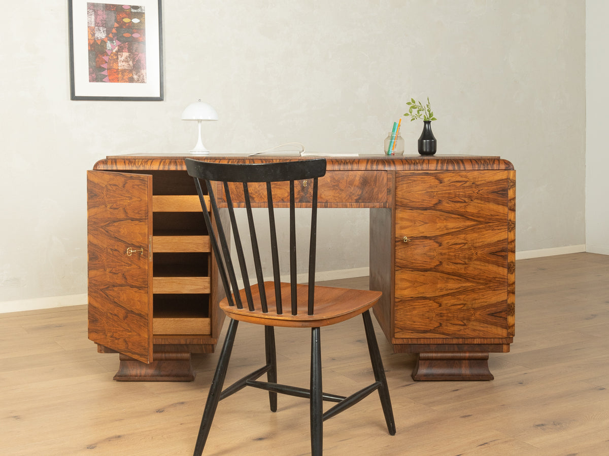 1930er Jahre Art Déco Schreibtisch - Bild 3