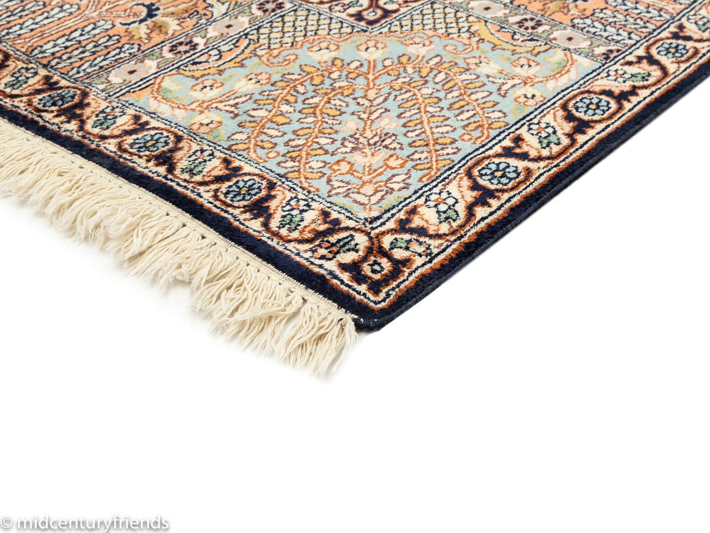 1960er Jahre Kaschmir Teppich, 153 x 216