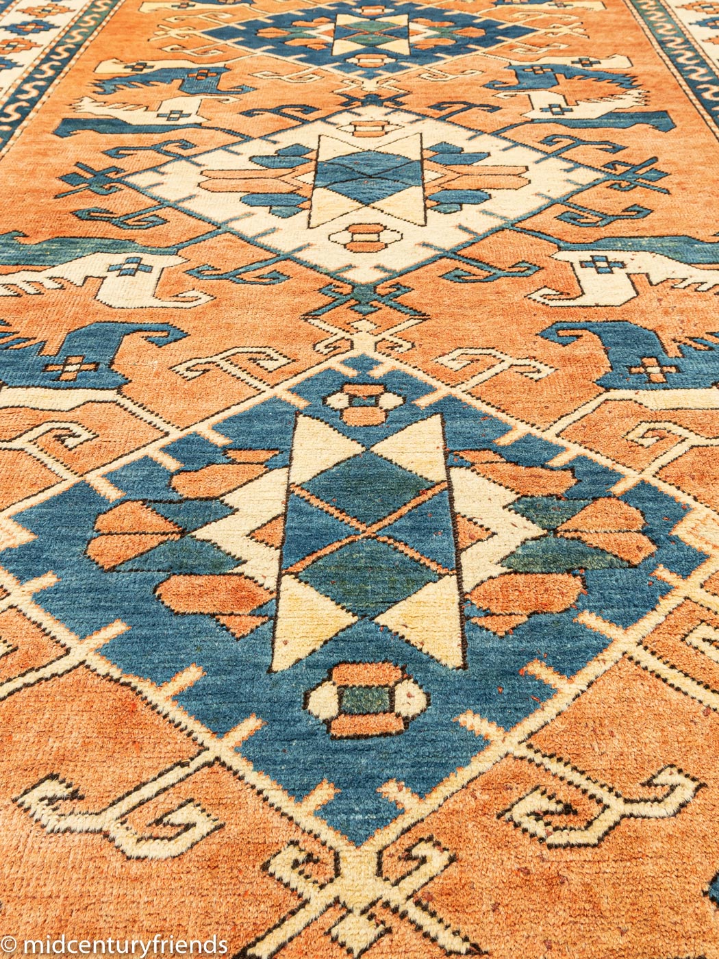 1960er Jahre Kazak Teppich, 198 x 310
