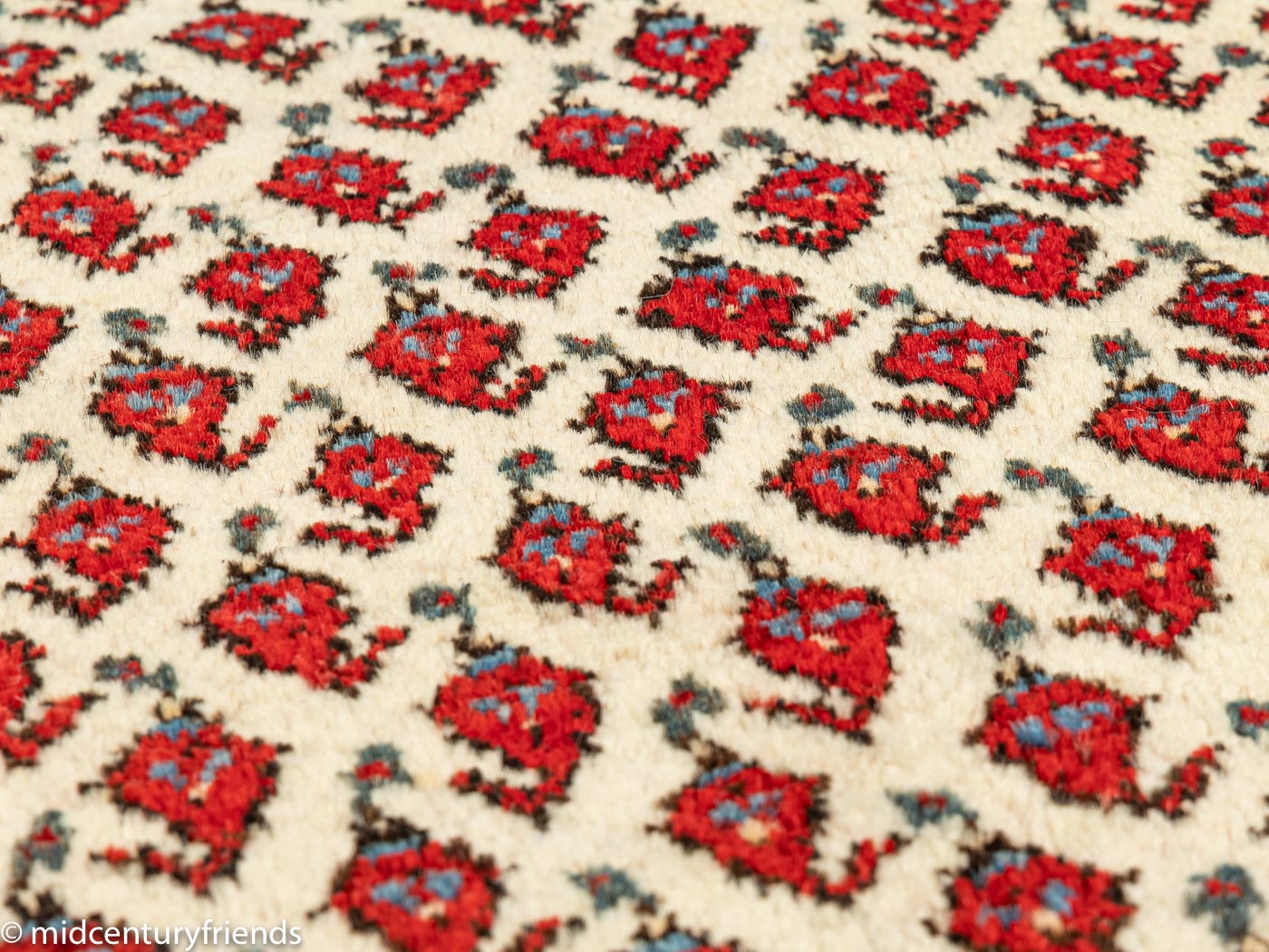 1960er Jahre Sarough Teppich, 224 x 354