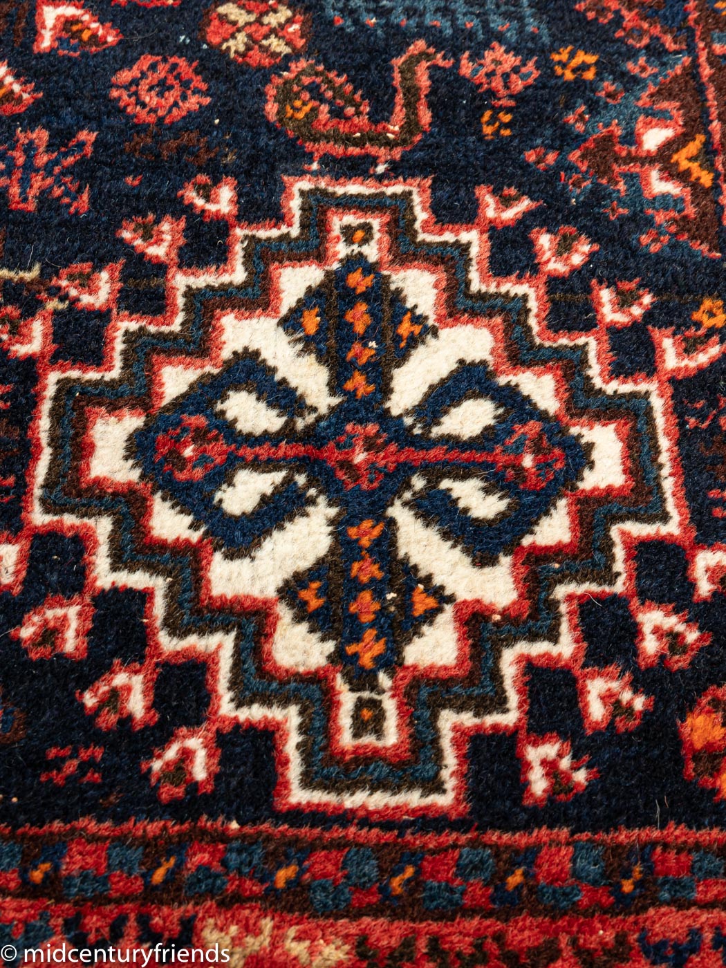 1960er Jahre Ghashghai Teppich, 175 x 256