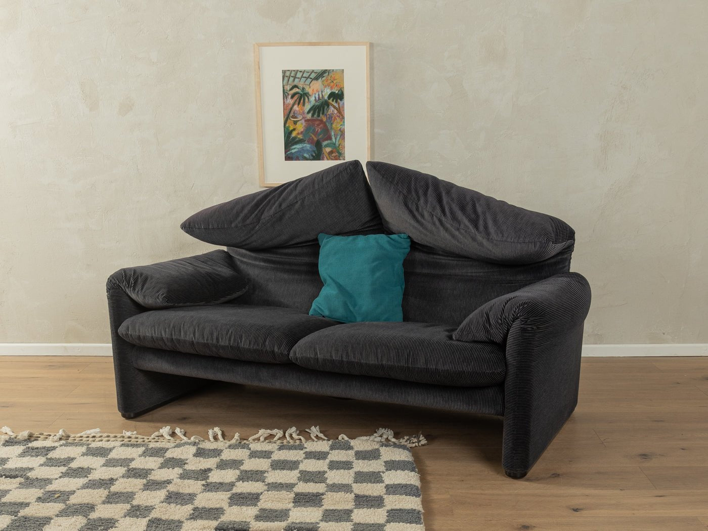 "675 MARALUNGA" Sofa, Vico Magistretti, Cassina - Mid Century Friends - Vintage - Retro - Mid Century