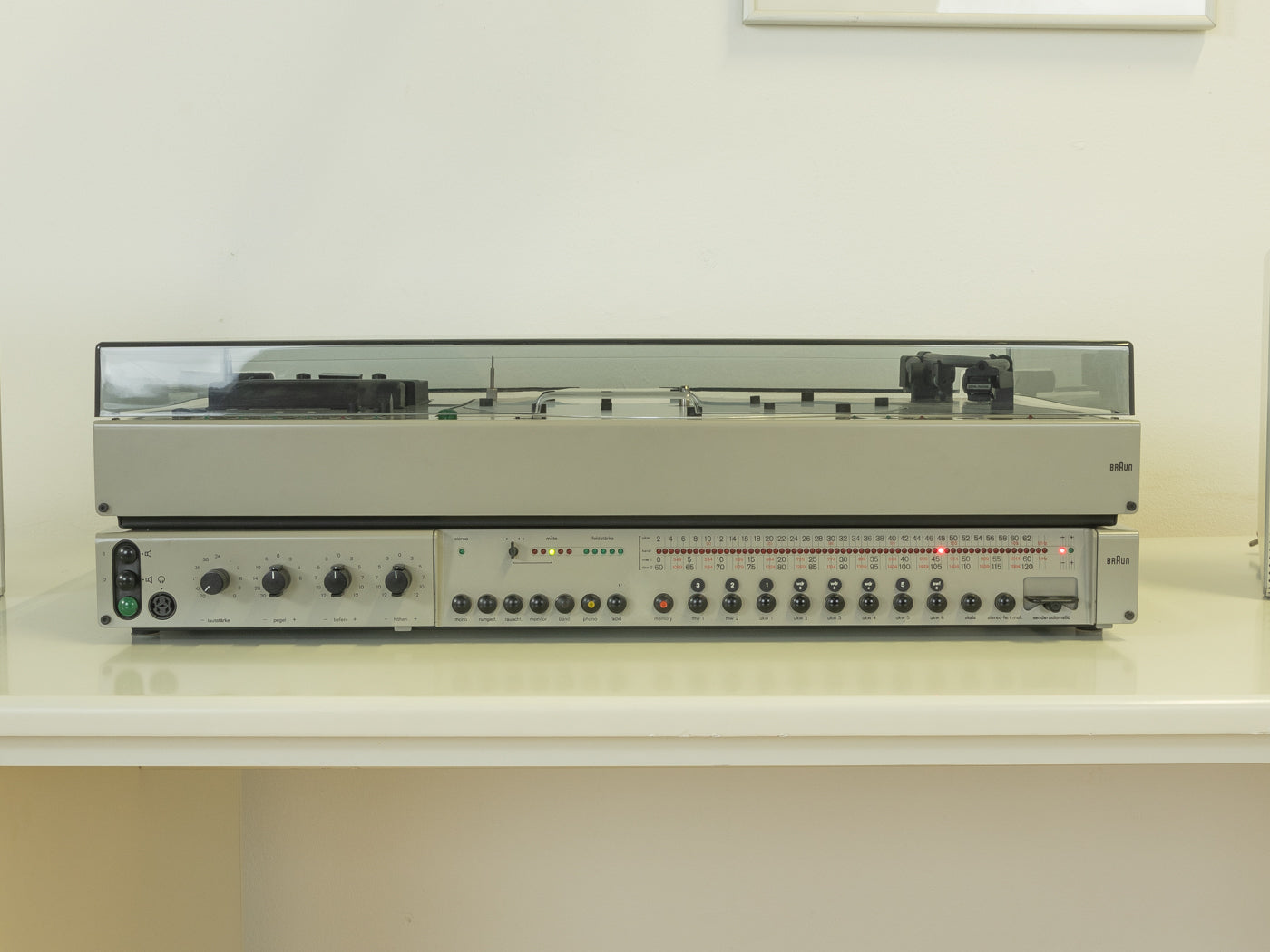 BRAUN Hi-Fi-System PC1, RS1 & LS 40