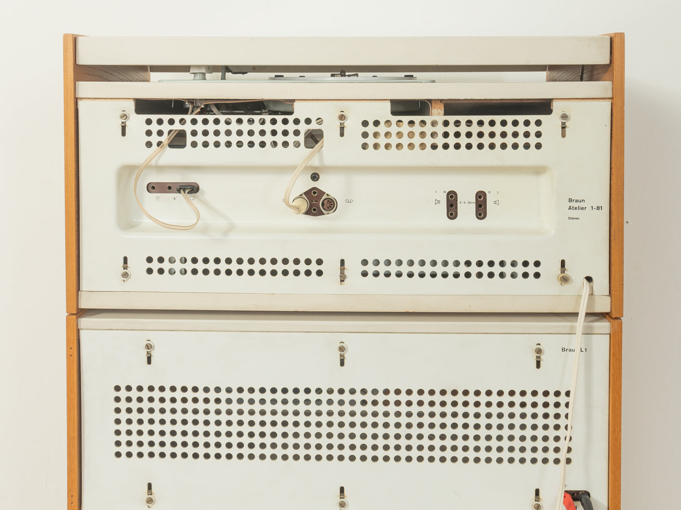 BRAUN "Atelier 1-81" & "L 1", Dieter Rams
