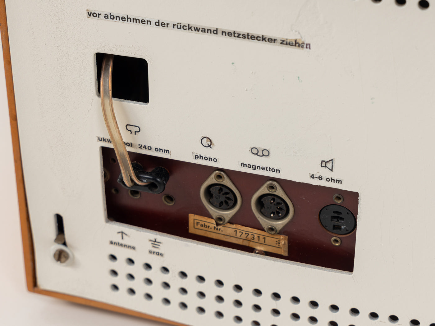 BRAUN "RT 20", Tischradio, Dieter Rams
