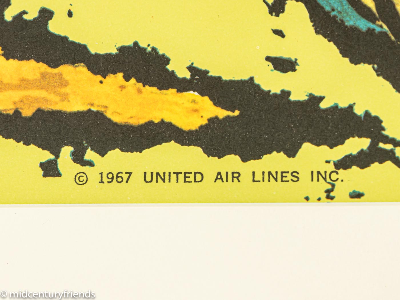 "Hawaii", United Airlines 1967