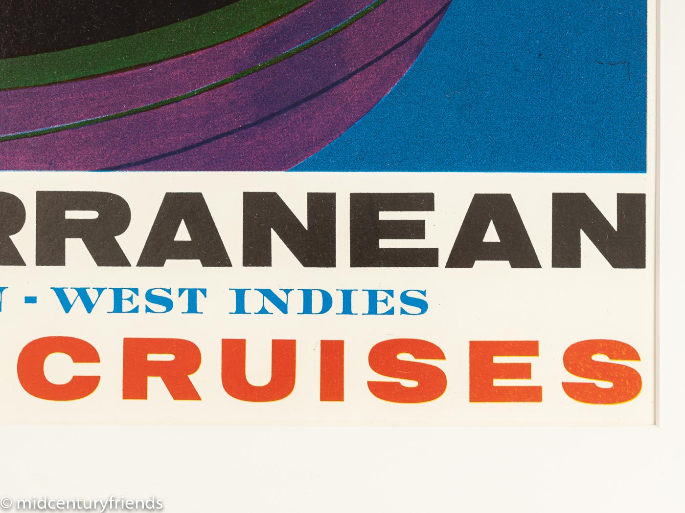 1960er Jahre Poster, MS Victoria
