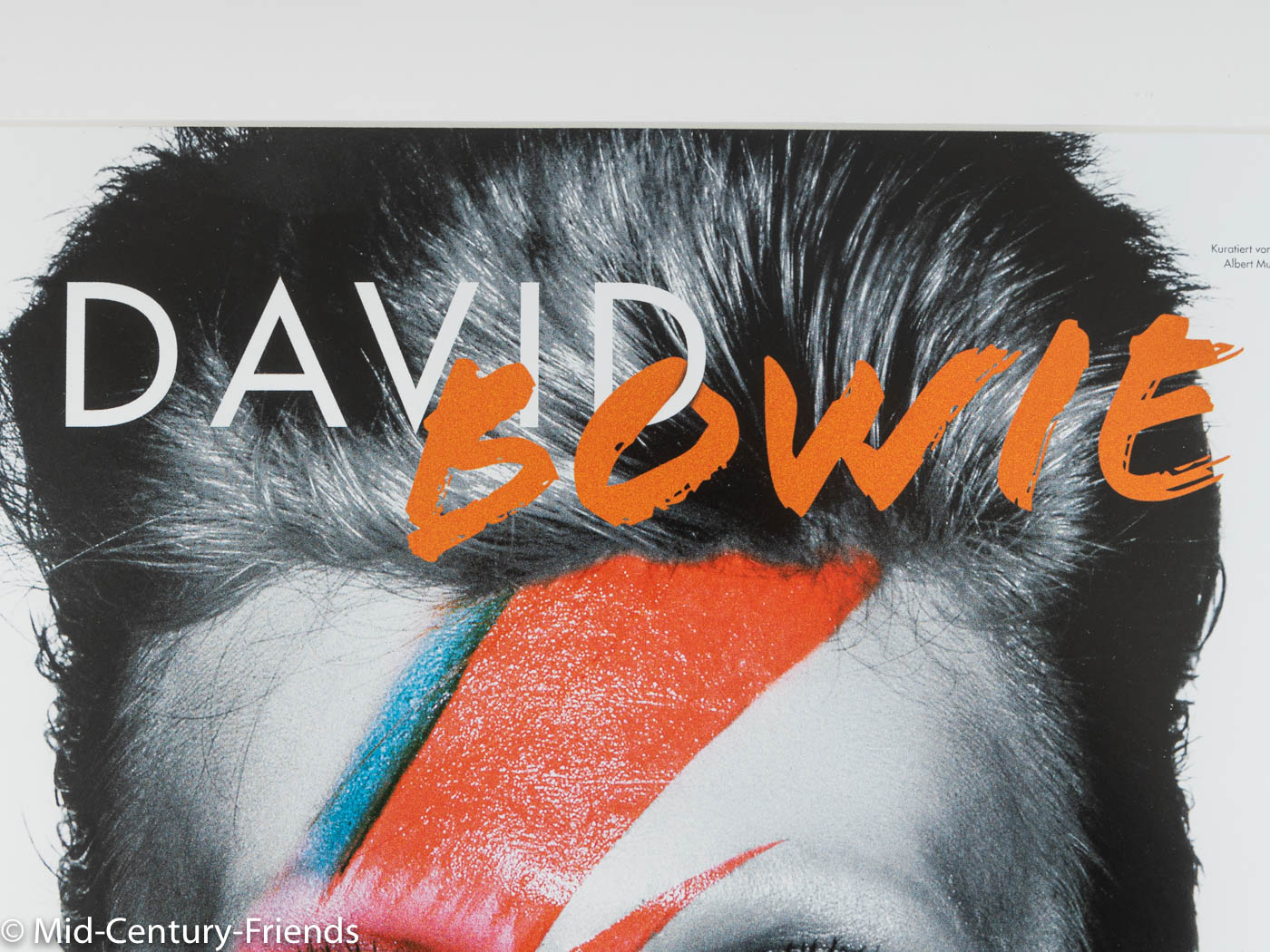 DAVID BOWIE, AUSSTELLUNGSPLAKAT, 64 X 81 CM