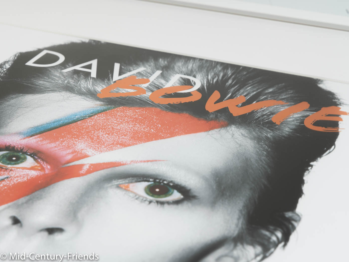 DAVID BOWIE, AUSSTELLUNGSPLAKAT, 64 X 81 CM