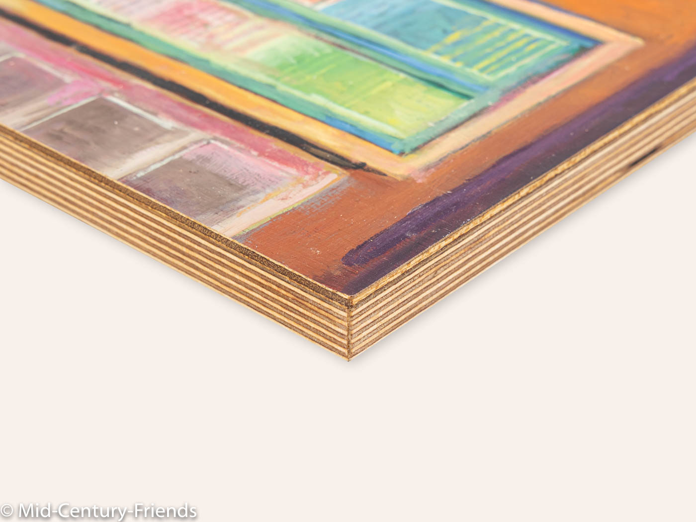 Aktgemälde im expressionistischen Stil, Acryl auf Holz, 40 x 50cm