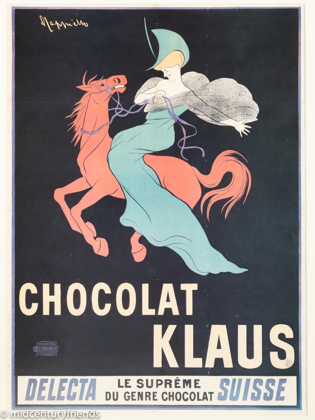 „CHOCOLAT KLAUS“, 58 X 72 CM