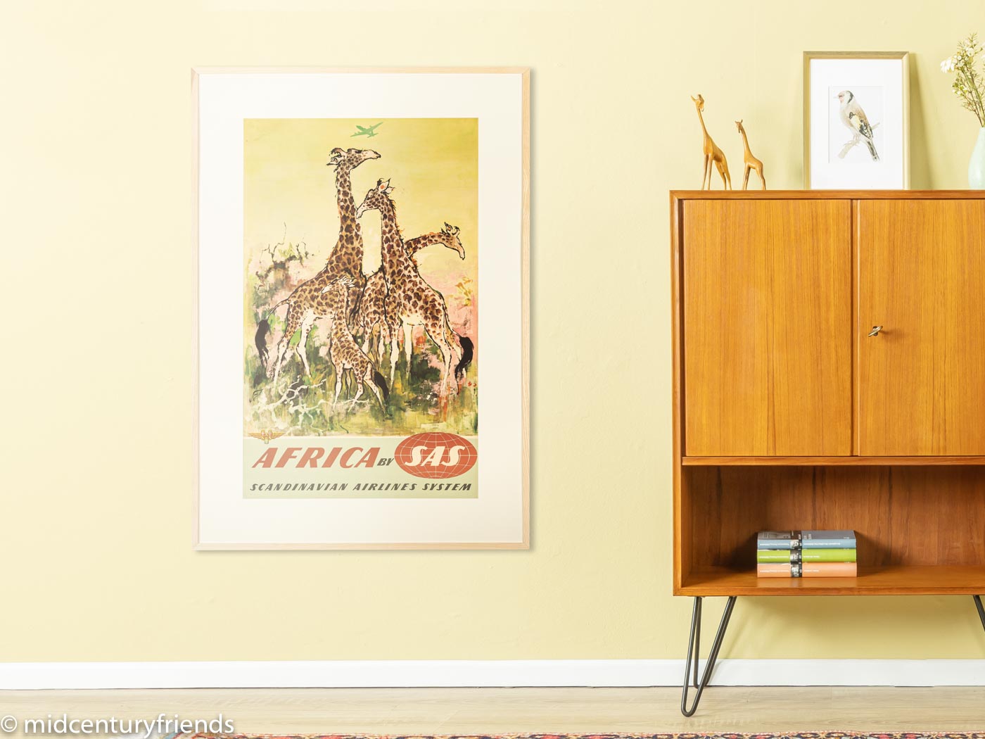 "Africa", Scandinavian Airlines 1950