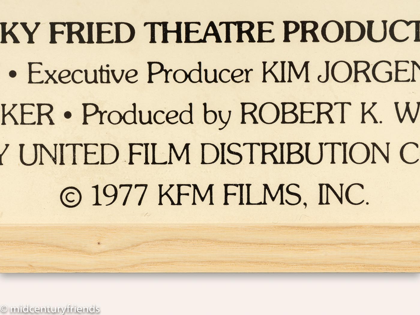 „Kentucky Fried Movie“, 71 x 107 cm