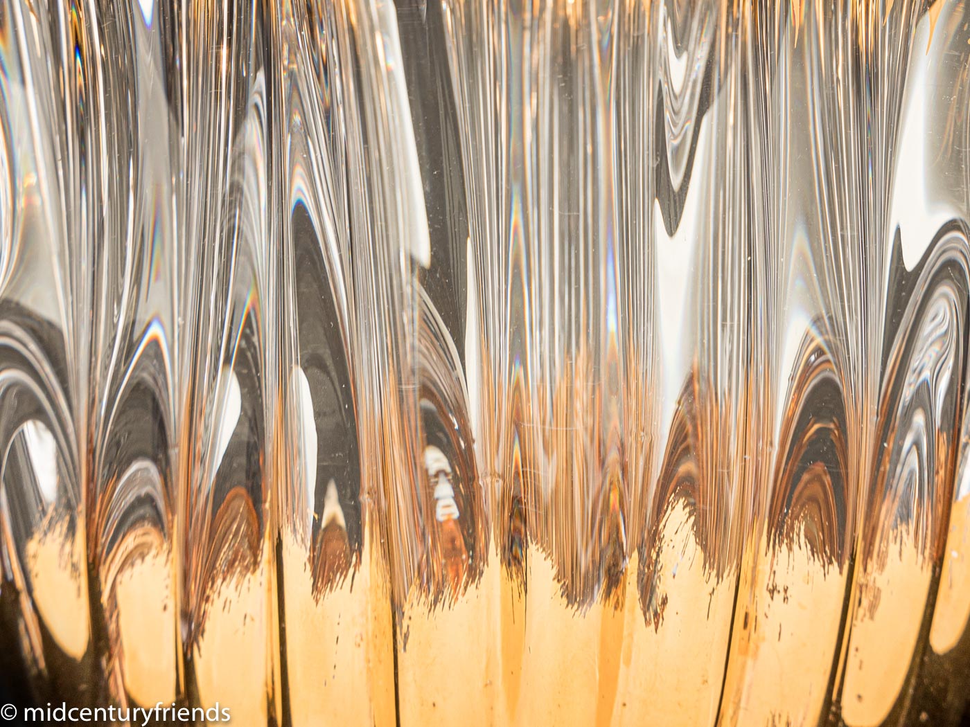 STILVOLLE KRISTALLGLASSCHALE