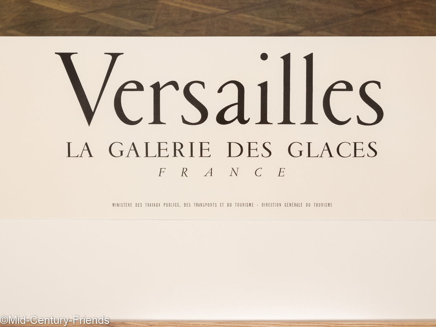 Versailles - La Galerie des Glaces, Reiseposter, 87 x 123 cm