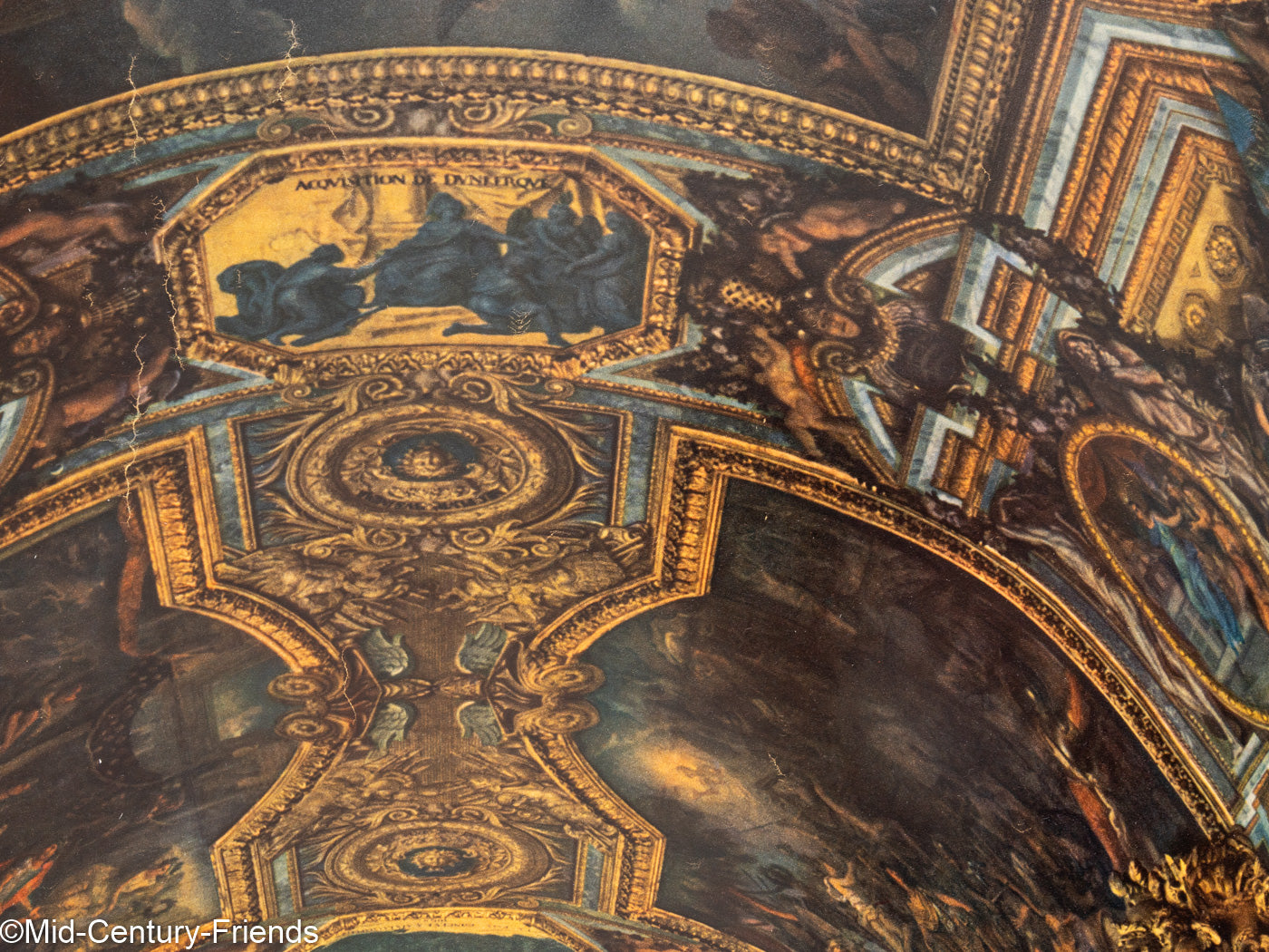 Versailles - La Galerie des Glaces, Reiseposter, 87 x 123 cm