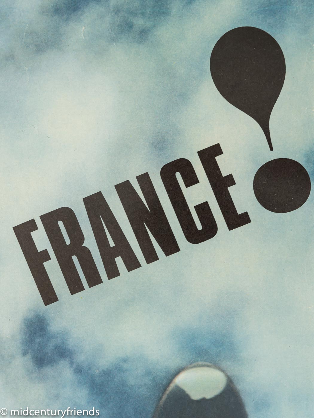 „SKI? FRANCE!“ 85 CM X 122 CM