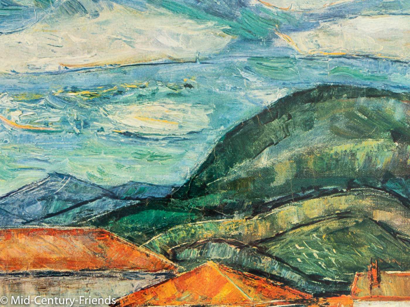 DISCOVER FRANCE BY TRAIN – THE BASQUE COUNTRY, SNCF REISEPOSTER, 87 X 124 CM