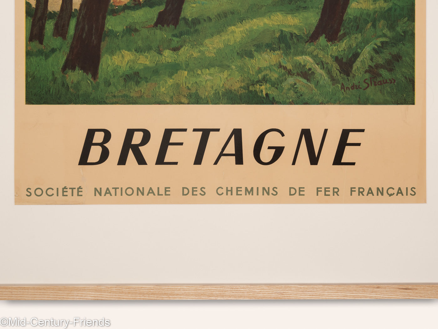 Bretagne, SNCF Reiseposter, 86 x 123 cm