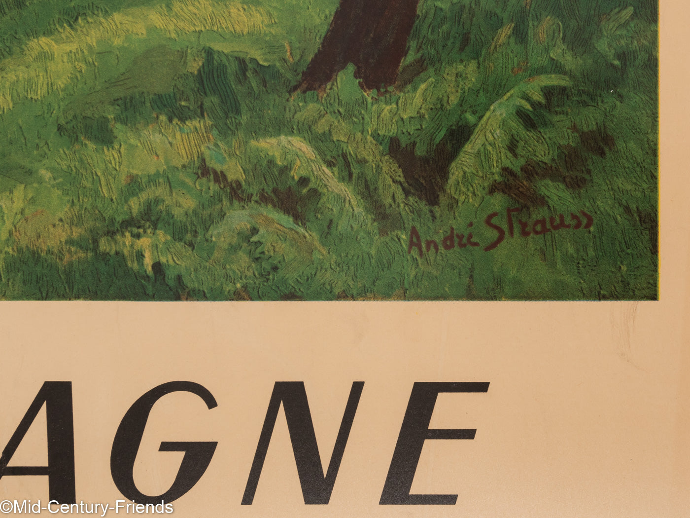 Bretagne, SNCF Reiseposter, 86 x 123 cm