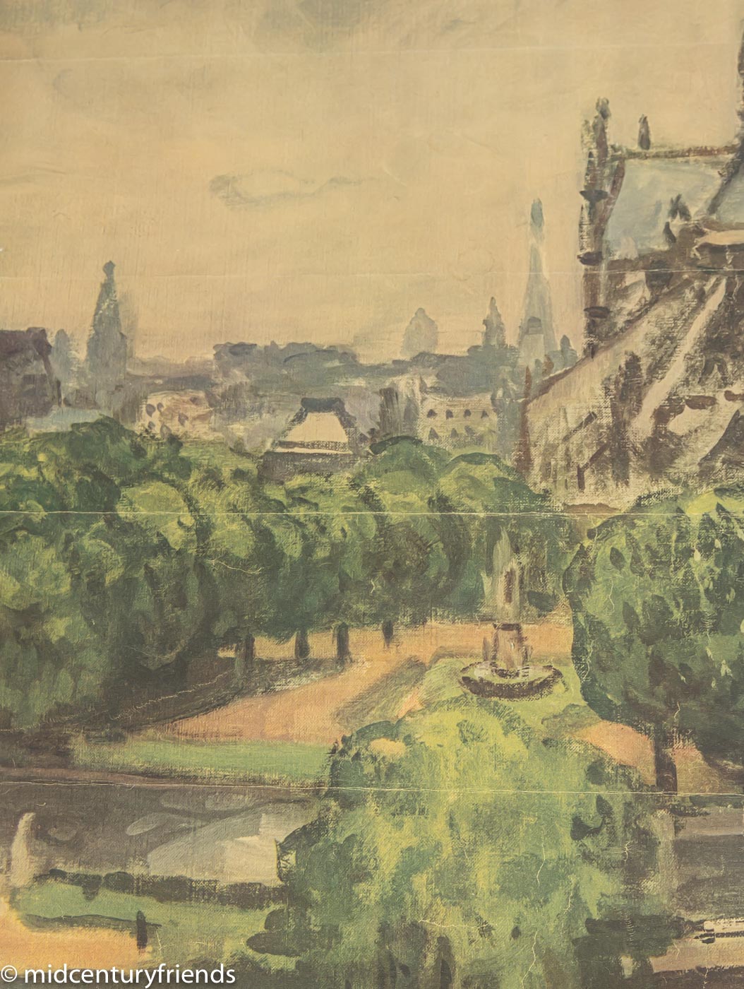 Werbeposter "Notre Dame", French National Railways, 87 x 123 cm