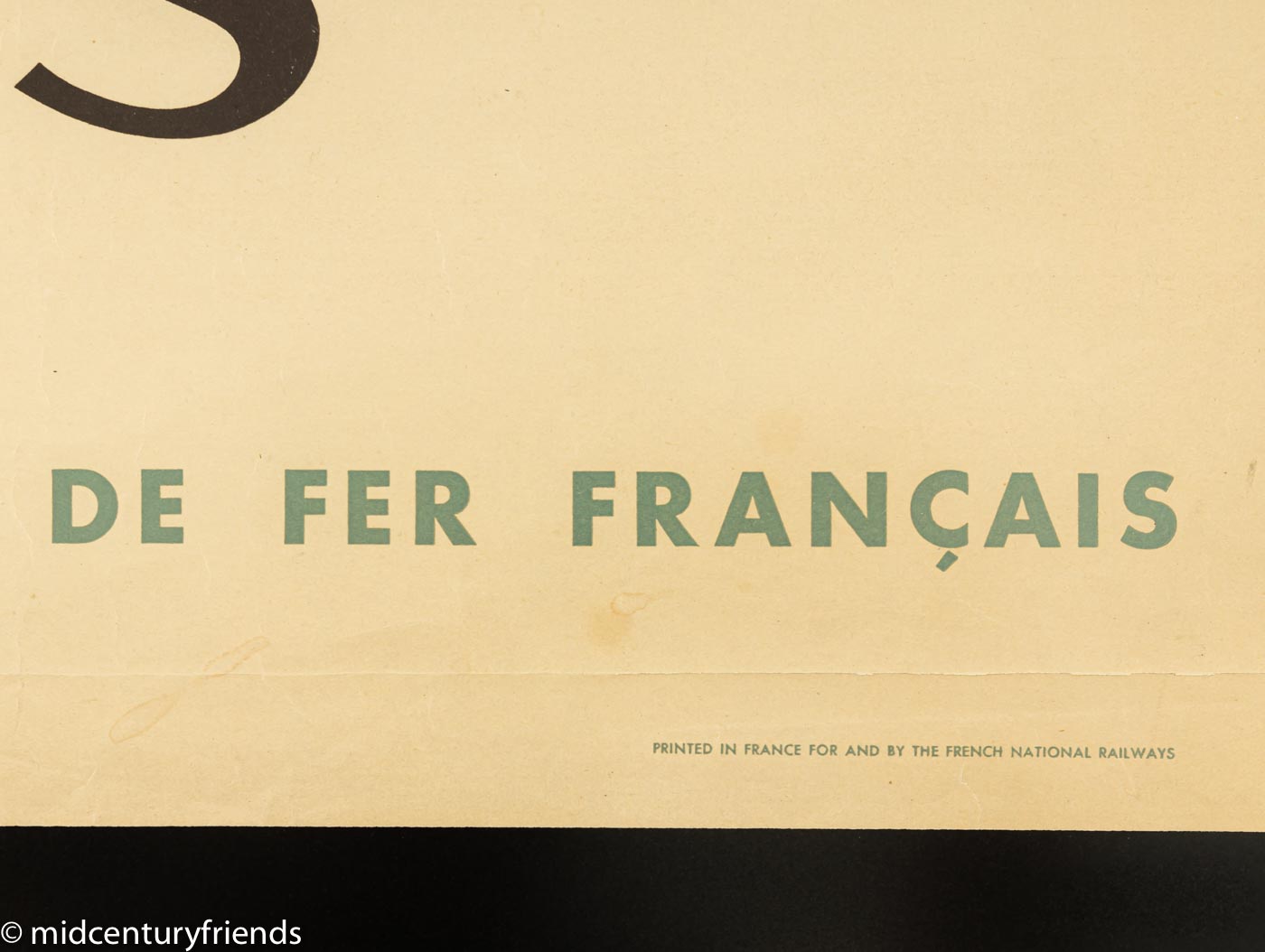 Werbeposter "Notre Dame", French National Railways, 87 x 123 cm