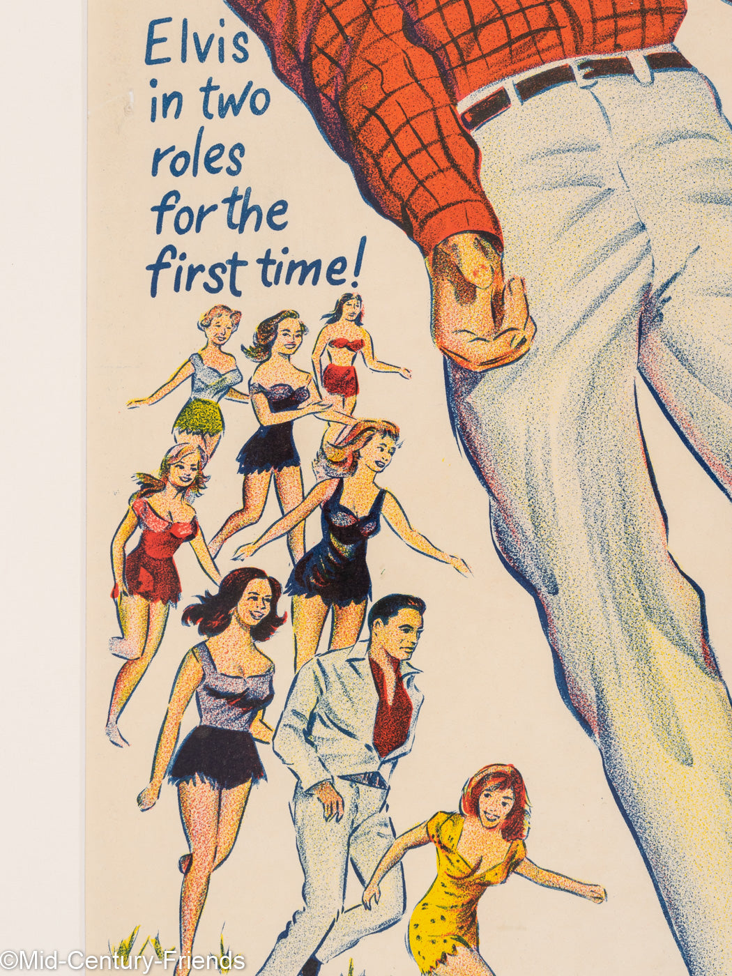 Kissin´ Cousins, Elvis Presley, Filmposter, 50 x 93 cm