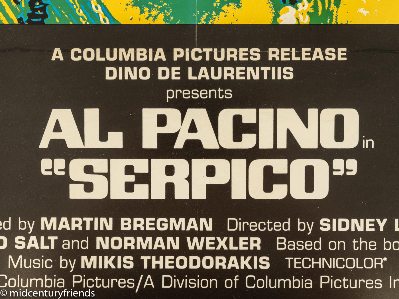 „Serpico“, Al Pacino, 67 x 104 cm