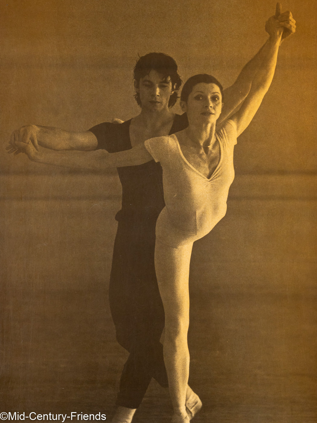 Stuttgarter Ballett (Set), Fotopapier auf Holzpplatte, 35 x 48 cm