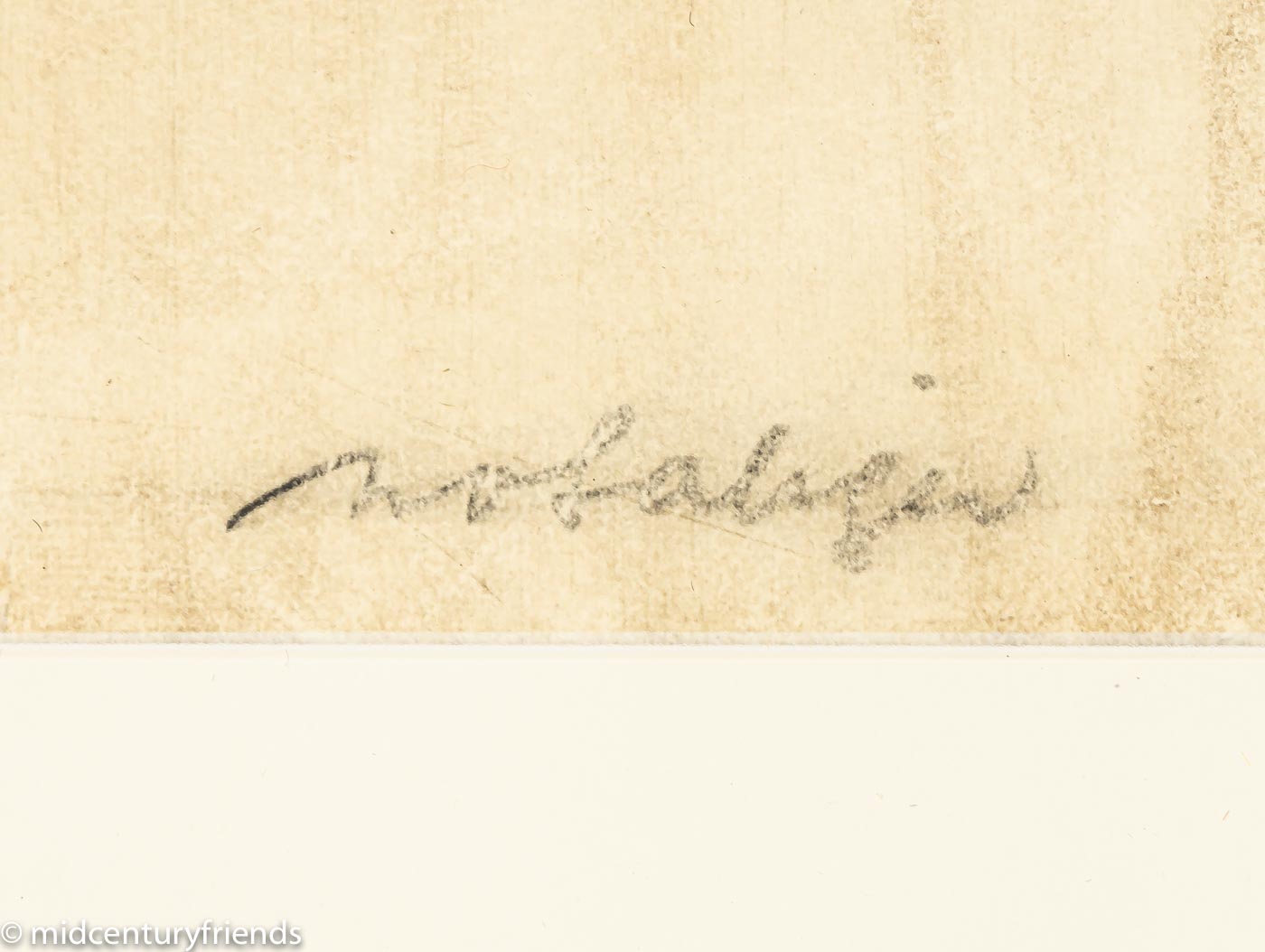 Ivo SALIGER „Freundin des Hafis“, Original-Farbradierung
