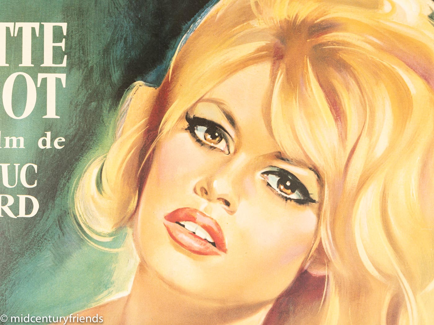 „LE MÉPRIS – BRIGITTE BARDOT“, 83 CM X 108 CM