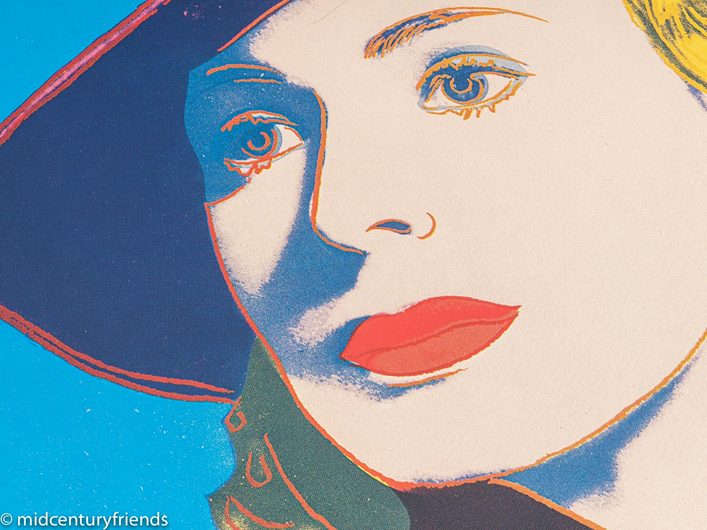 "Ingrid Bergman With Hat 315", Andy Warhol